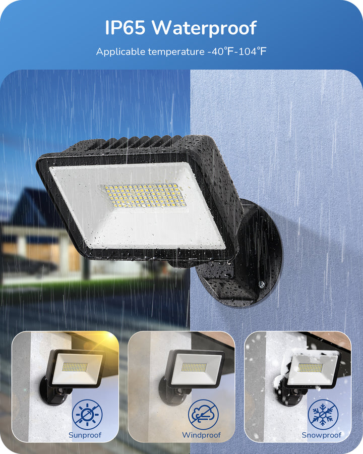 73W Flood Light 10000LM 5000K IP65-HFLB07A