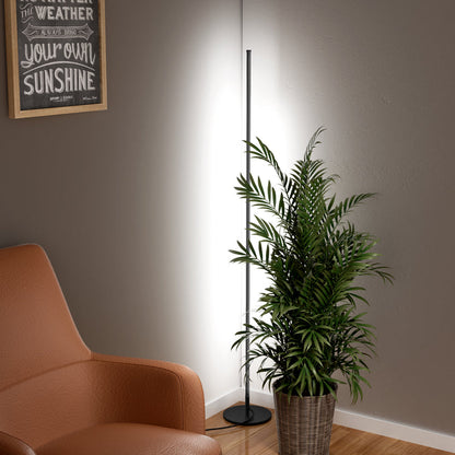 EDISHINE LED Corner Modern Floor Lamp with Remote Set of 2-HFLCB2B