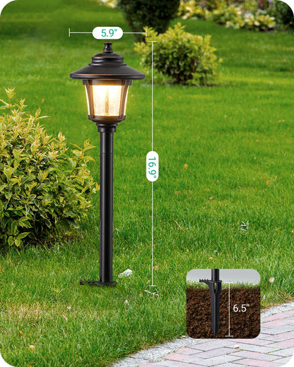 12V 3W 120LM 3000K Warm White Low Voltage Landscape Lights, 4 Pack-HGSL34A