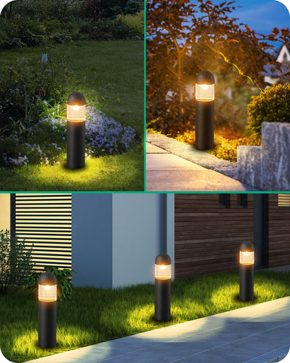 12V 3W 3000K Warm White Low Voltage Landscape Lights, IP65, CRI 80, 6 Pack-HGSL35A