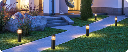 12V 3W 3000K Warm White Low Voltage Landscape Lights, IP65, CRI 80, 6 Pack-HGSL35A