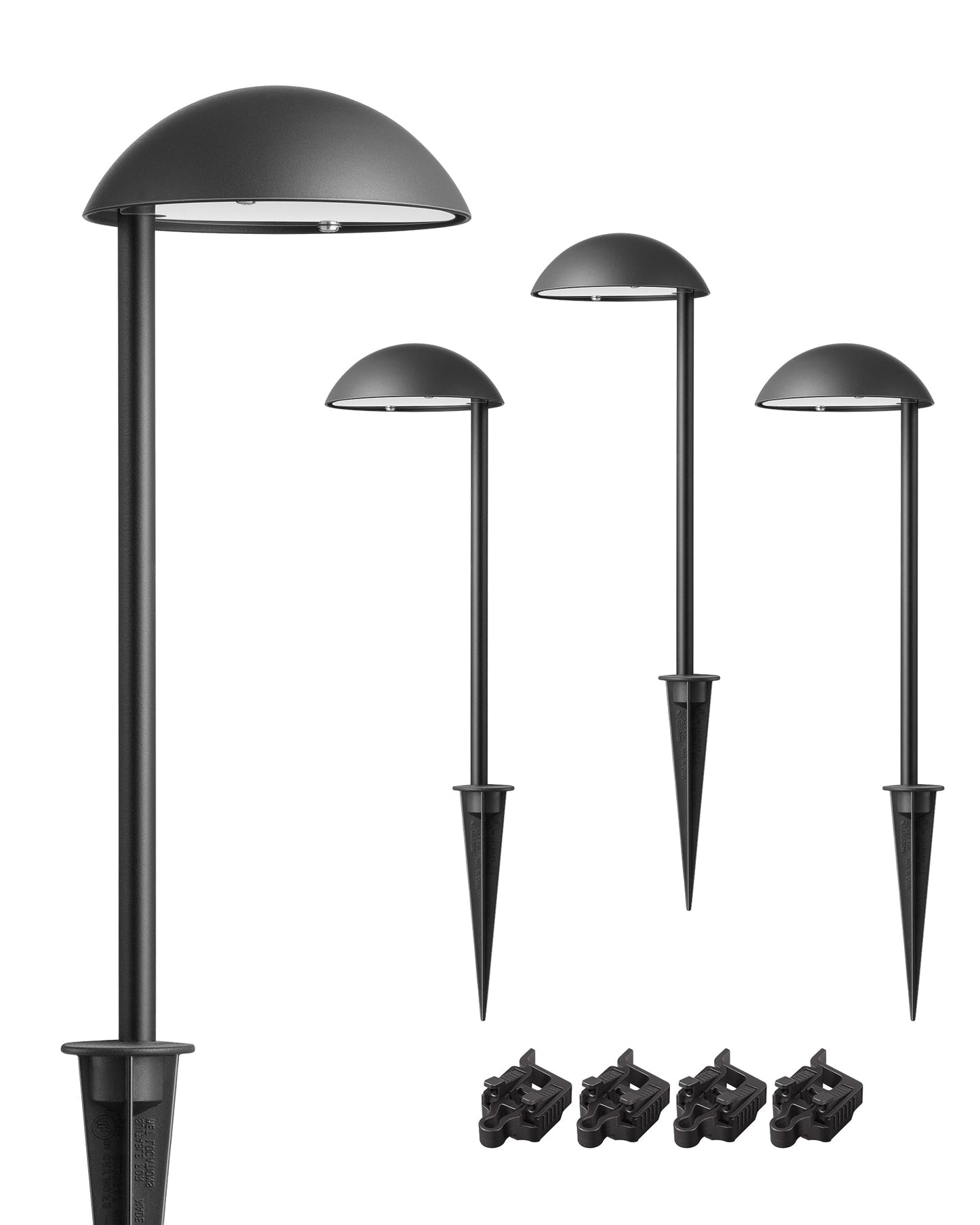 3W 3000K Low Voltage Landscape Lights, 50,000 Hrs,  4 Pack-HGSL37A