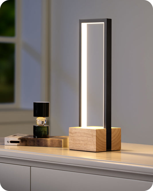 MAX 350LM Dimmable LED Table Lamp with 3 Colors Temperature-HLTL02X