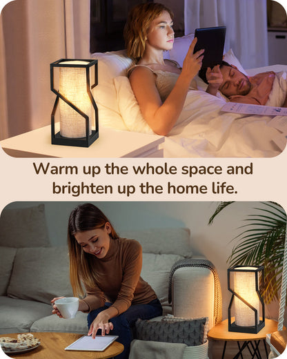 Modern 9W Dimmable Table Lamp with Overall Touch Control-HLTL12B