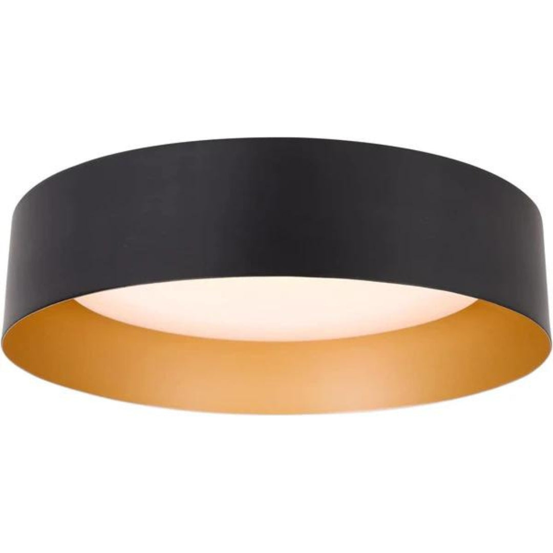 12.5 inch LED Ceiling Light Fixture,Matte Black