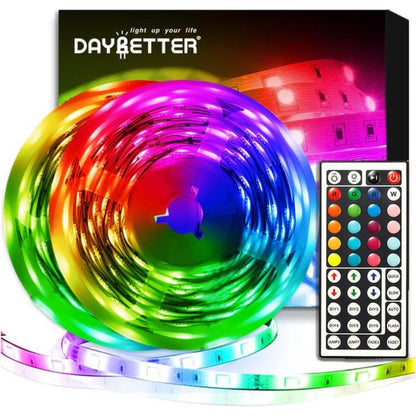 Led Strip Lights 32.8ft Kit with Remote and Power Supply Color Changing