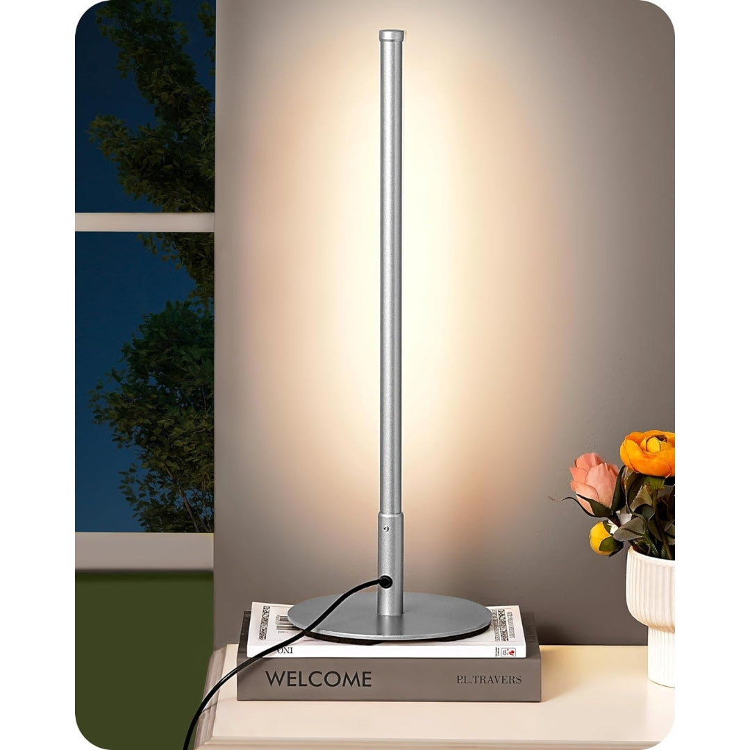 Minimalist Bedside Lamp with 3 Dimmable Color Temperature