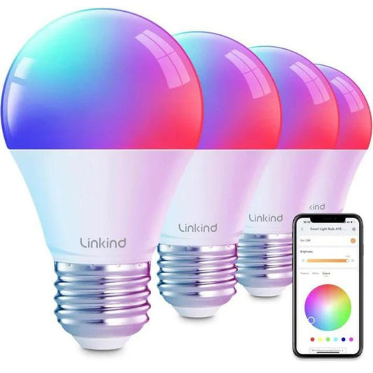 A19 Smart LED Light Bulbs Works with Alexa & Google Home