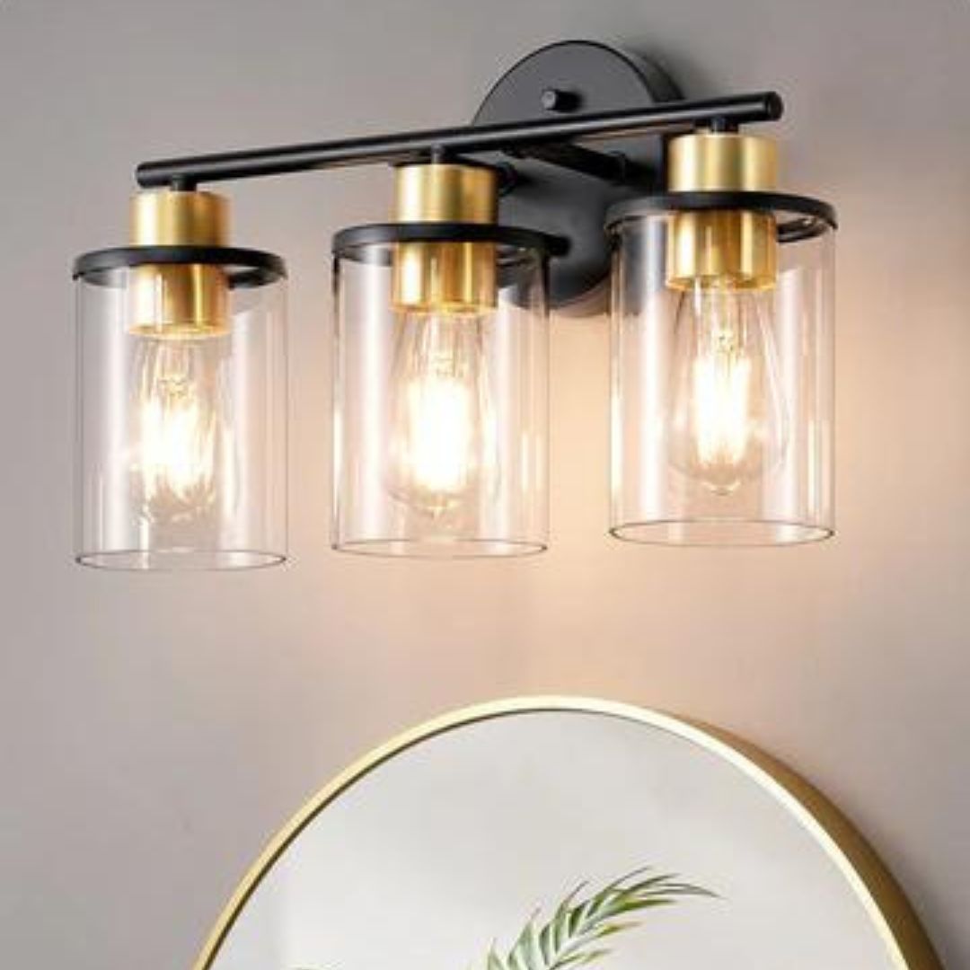 3-Light Bathroom Light Fixtures-HHVL04H