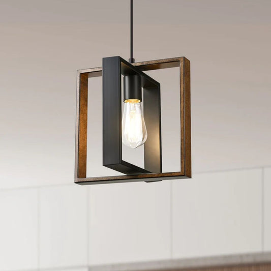 Farmhouse Pendant Light Fixture (1 Pack)-HHPL14B