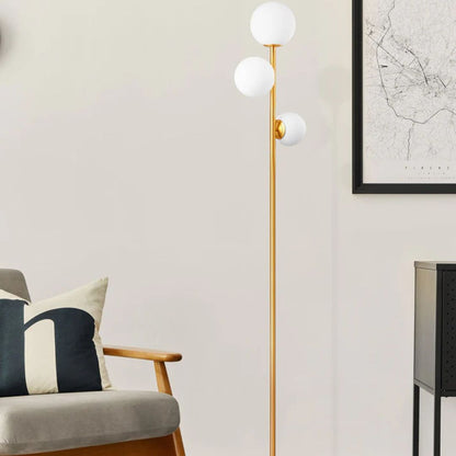 69" Modern Gold Floor Lamp-HLFL08C