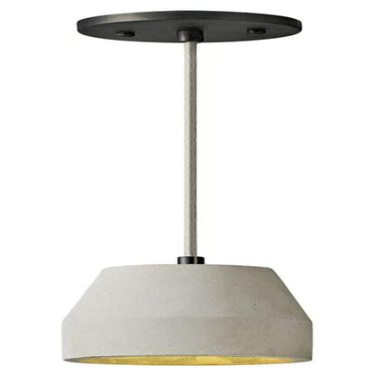 MOTINI Concrete Pendant Light in Gray Finish, Modern Industrial Mini Ceiling Hanging Cement Pendant Lighting Fixture for Kitchen Island Dining Room Living Room Bedroom My Store