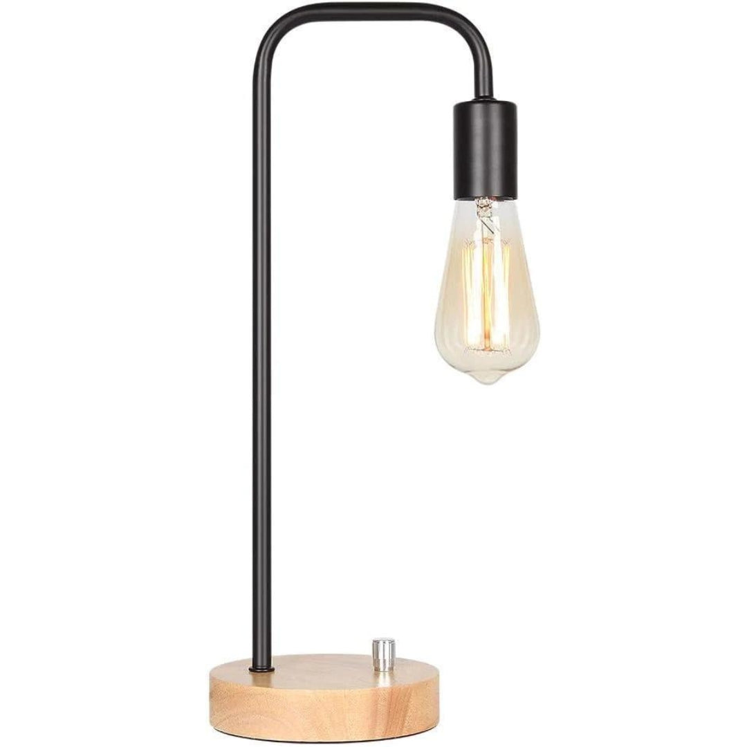 Industrial Desk Lamp, Matte Black theluminousdecor