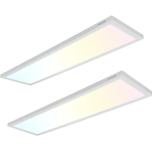 Explore versatility with our LED Flat Panel Selectable CCT Flush Mount. Illuminate your space with LED lights, wall lights, ceiling lights, and outdoor fixtures, including stylish flush mount options.