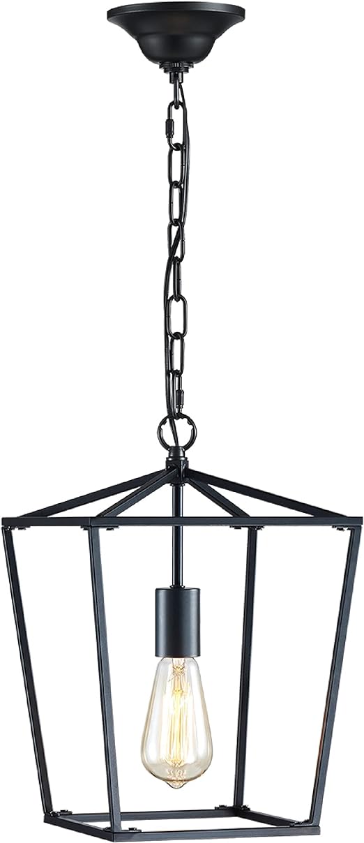 4-Bulb Iron Cage Chandelier theluminousdecor