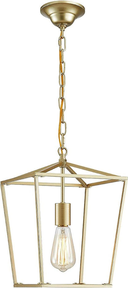 4-Bulb Iron Cage Chandelier theluminousdecor