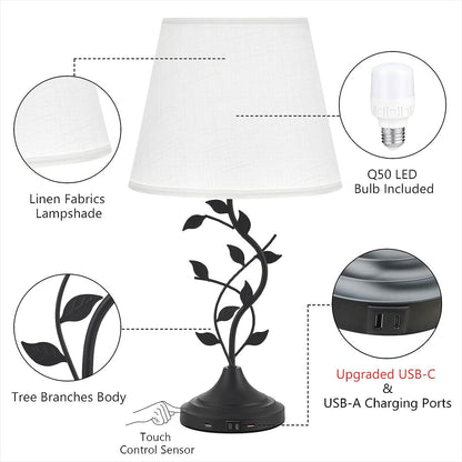Desk Lamp for End Tables and Nightstands theluminousdecor