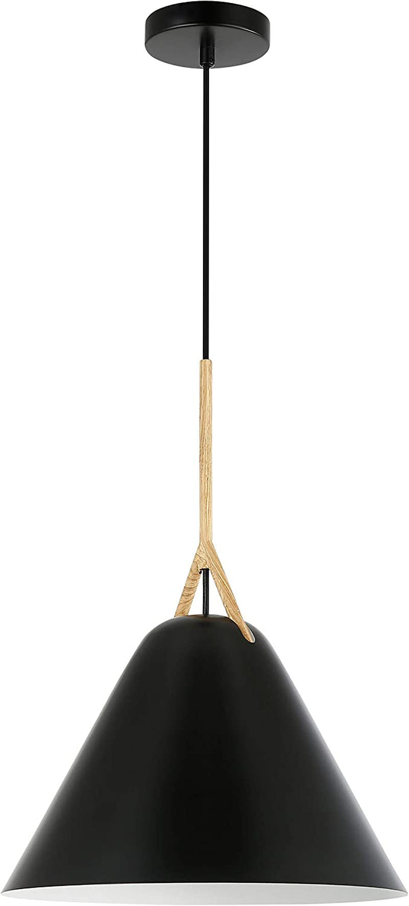 LS-C402-BK Kalix 14" Pendant Light, Black