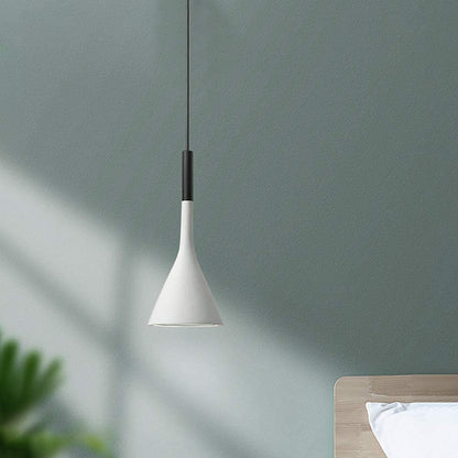 Sleek White Pendant Light Fixture for Kitchen Island - Modern Ceiling Lighting